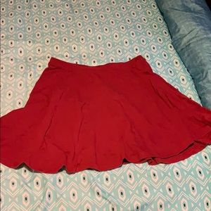 Short flowy skirt